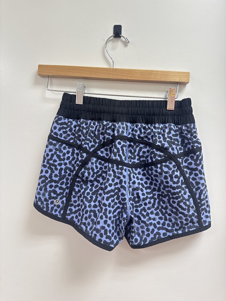 Lululemon Blue Spotted Shorts