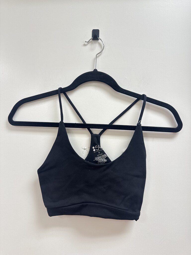 Splits59 Black Bralette