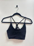 Splits59 Black Bralette