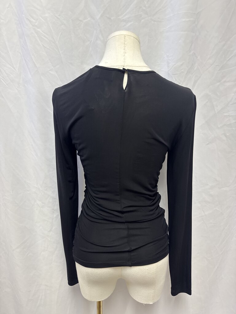 Isabel Marant Black Mesh Cut Out Top (As Is)