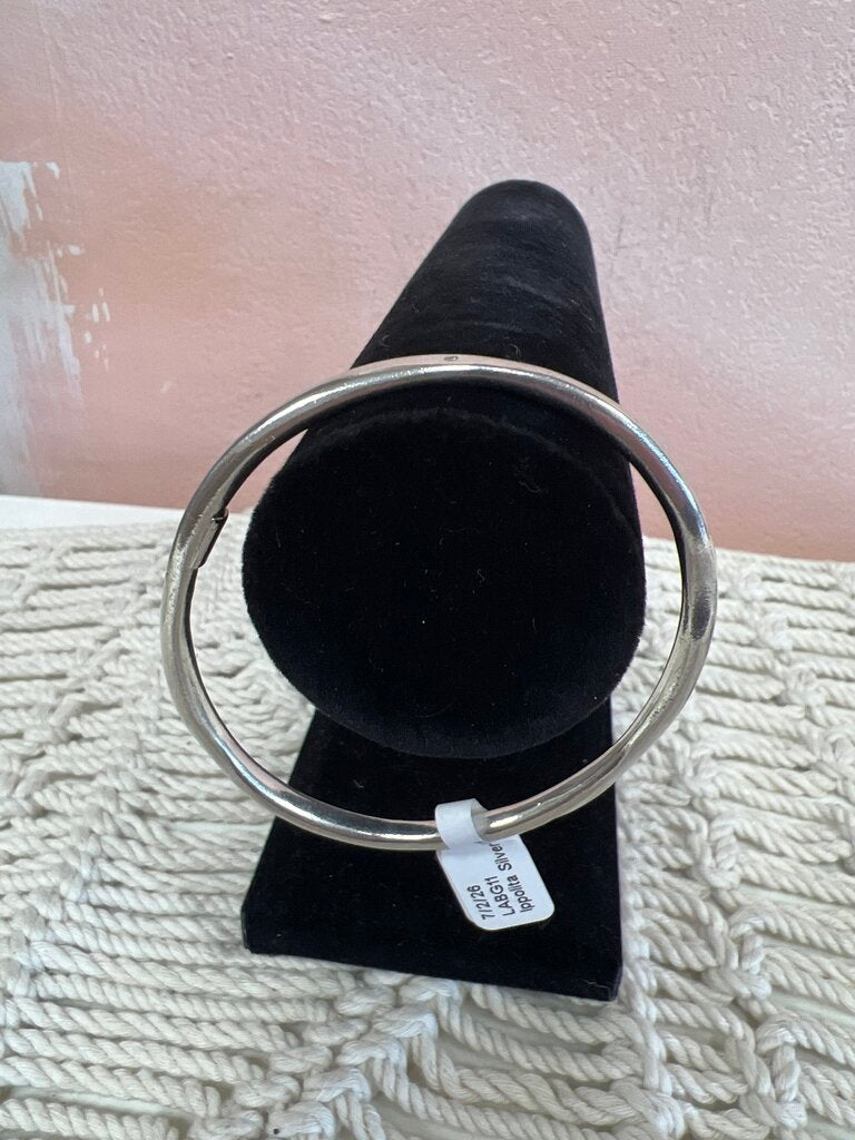 Ippolita Silver and Diamond Bangle