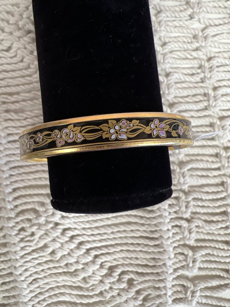 Michaela Frey Vintage Narrow Floral Bangle