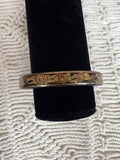 Michaela Frey Vintage Narrow Floral Bangle