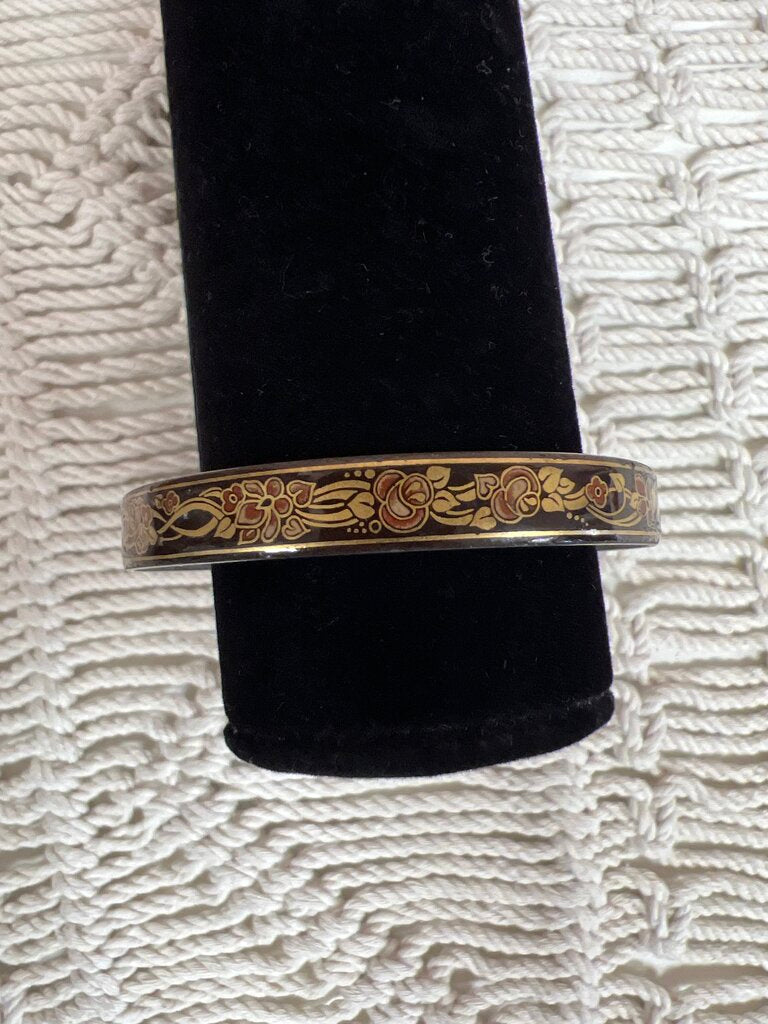 Michaela Frey Vintage Narrow Floral Bangle