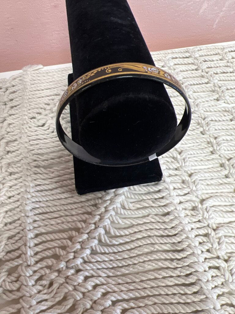 Michaela Frey Vintage Narrow Floral Bangle