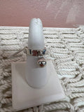 Tiffany & Co Silver Ball and Dangle Ring