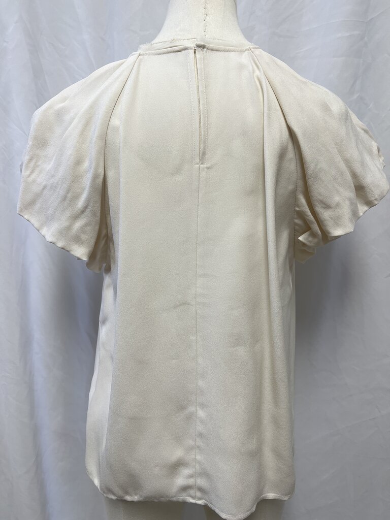 Ulla Johnson Ivory Pleated Top