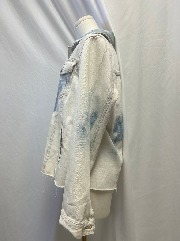Blank NYC Denim Blue Tie Dye Jacket