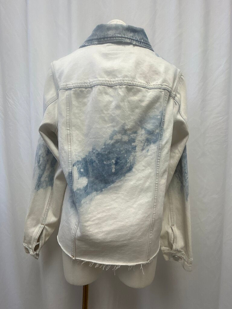 Blank NYC Denim Blue Tie Dye Jacket