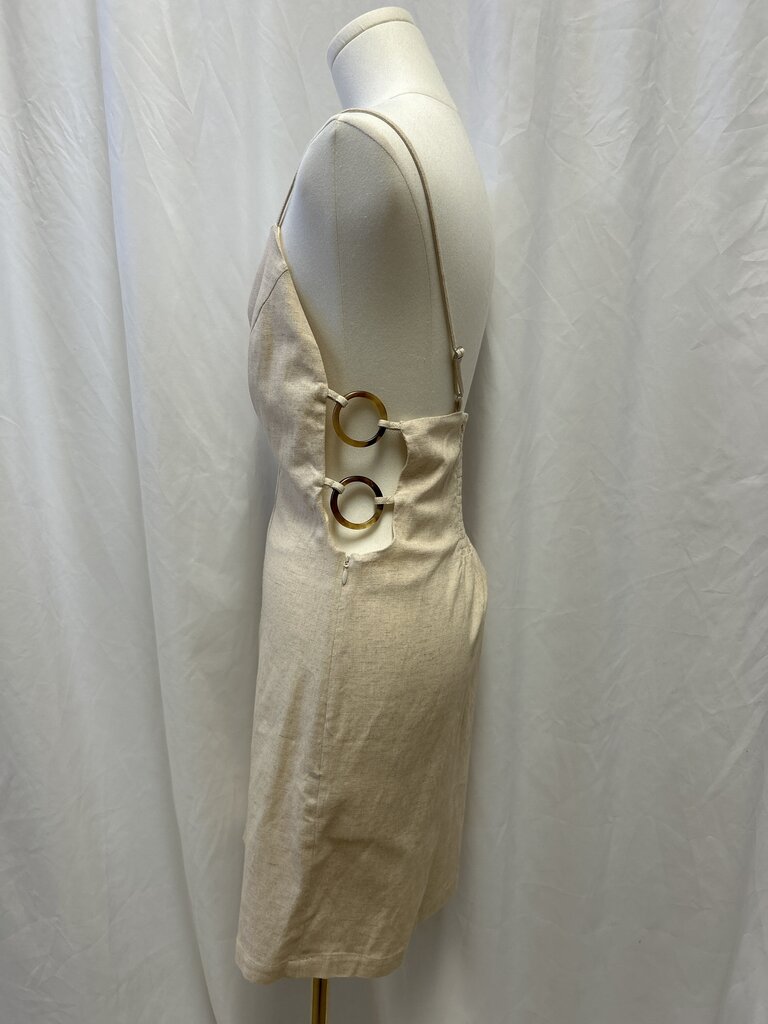 Anthropologie Tan Strappy Dress NWT
