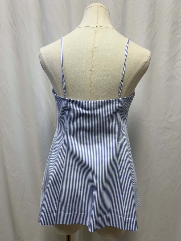 Simkhai Blue Striped Top NWT