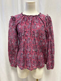 Xirena Berry Floral Blouse