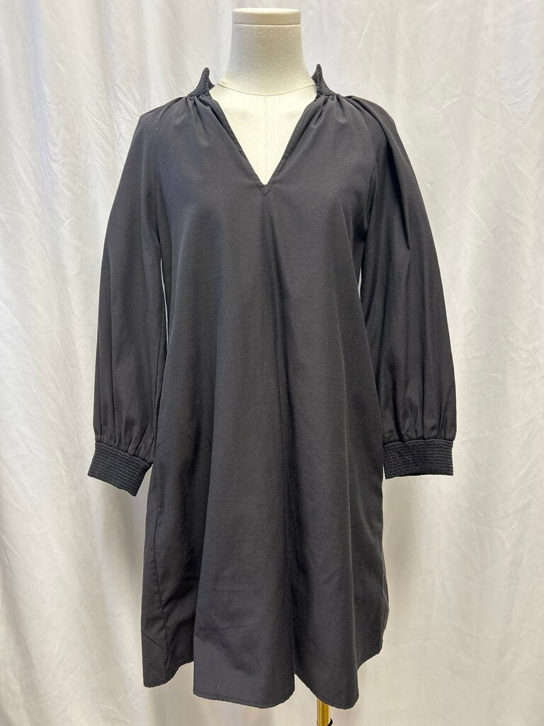 Brochu Walker Black V-Neck Dress