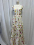 Banjanan White Floral Dress NWT