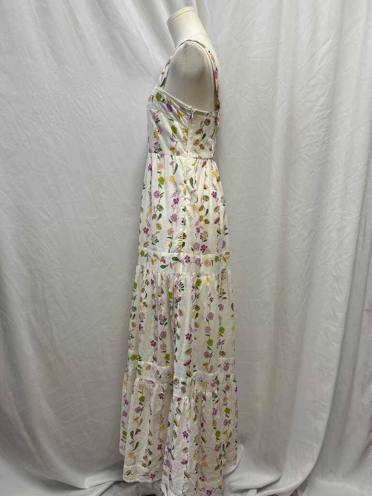 Banjanan White Floral Dress NWT