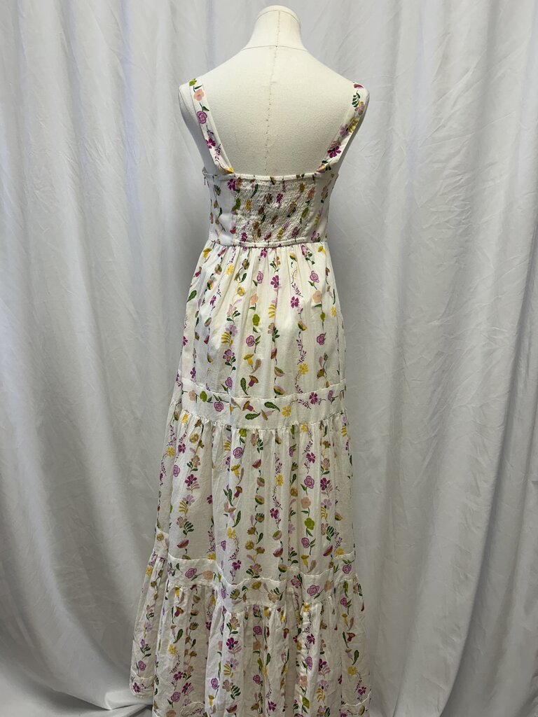 Banjanan White Floral Dress NWT
