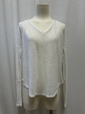 Rails White Tissue Sweater