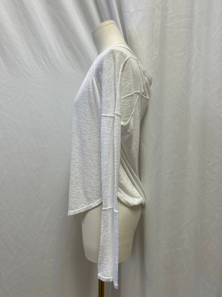 Rails White Tissue Sweater