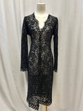 Pinko Black Lace Dress