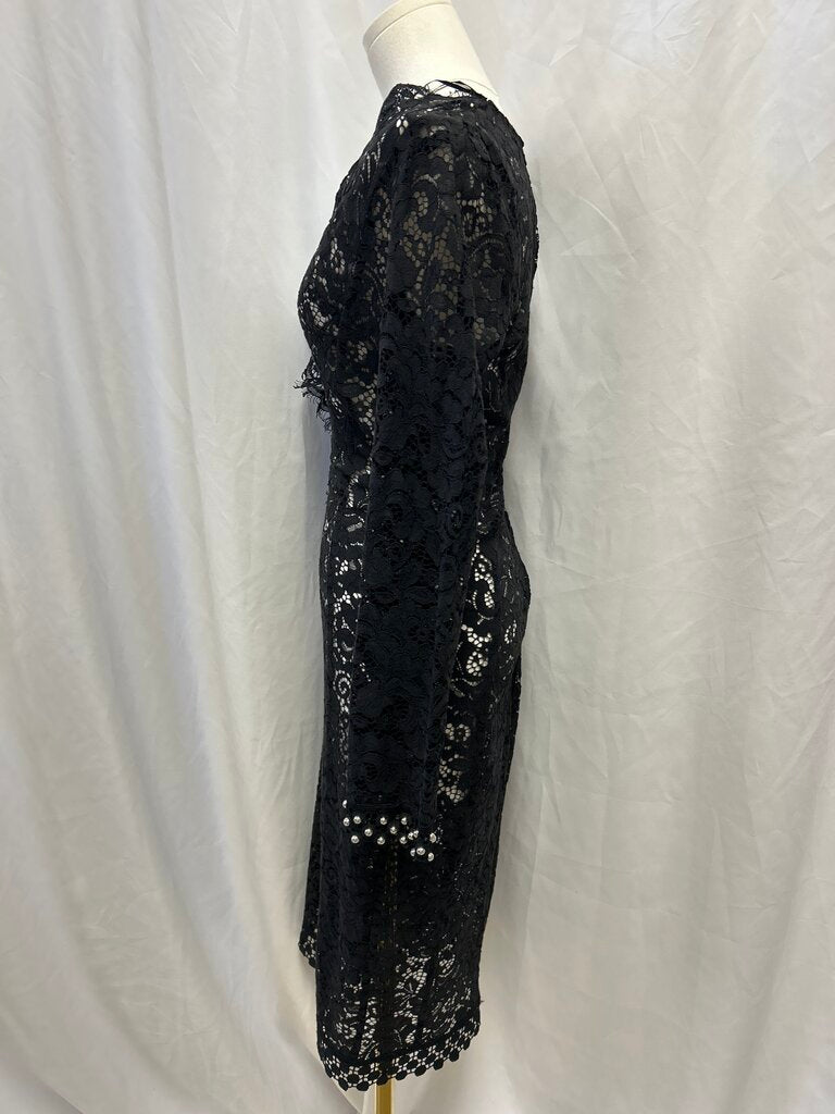 Pinko Black Lace Dress