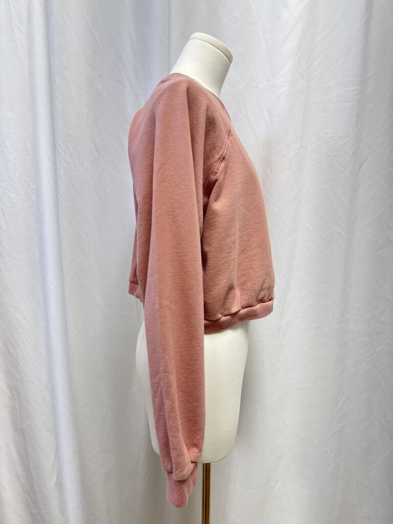 Reformation Mauve Cropped Swetashirt
