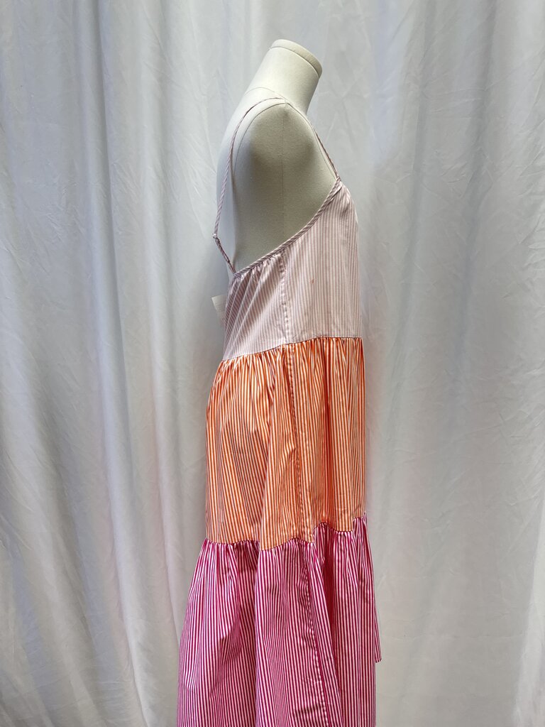 Solid & Striped Tiered Striped Dress