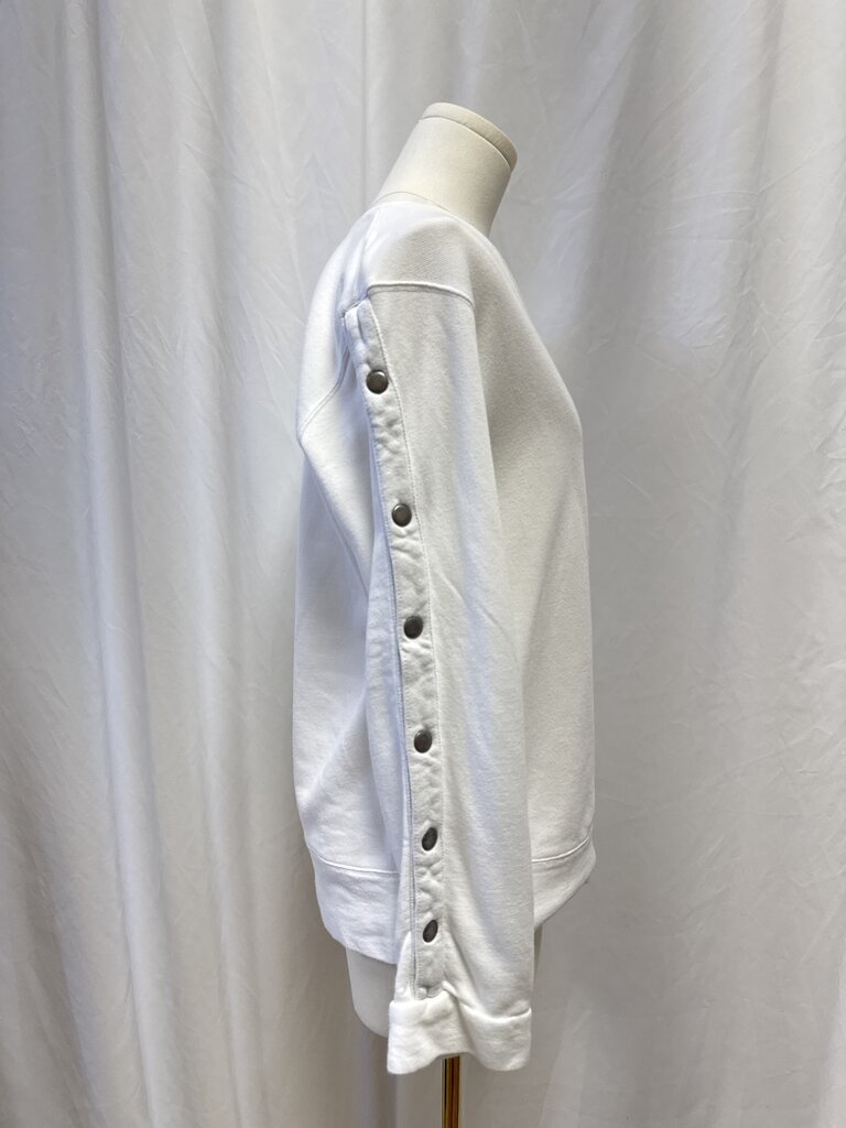 Monrow White Sweatshirt
