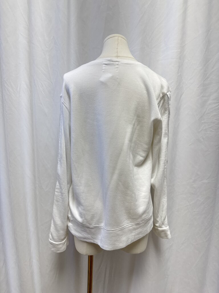 Monrow White Sweatshirt
