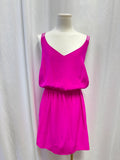Amanda Uprichard Bright Pink Mini Dress