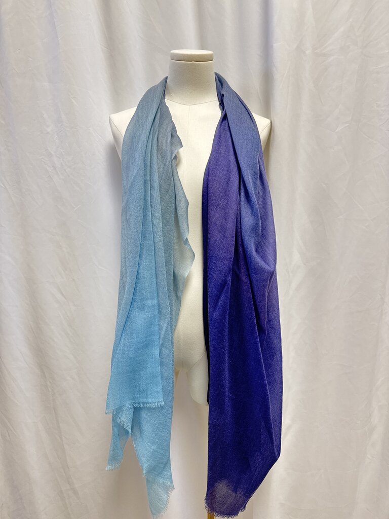 Faliero Sarti Blue Ombre Scarf
