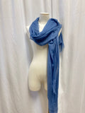 Blue Wrap Scarf