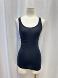ATM Black Ribbed Tank