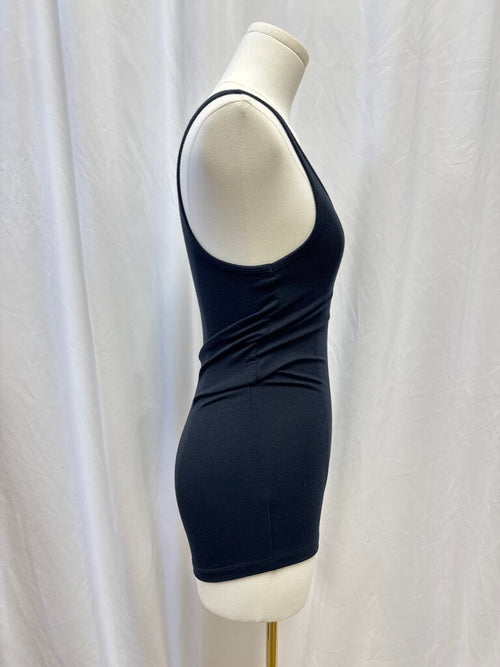 ATM Black Ribbed Tank