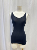 James Perse Black Ribbed Tank