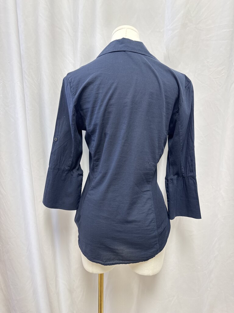 James Perse Blue Button Up