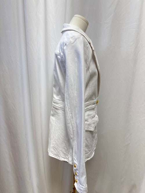 A.L.C. White Denim Blazer