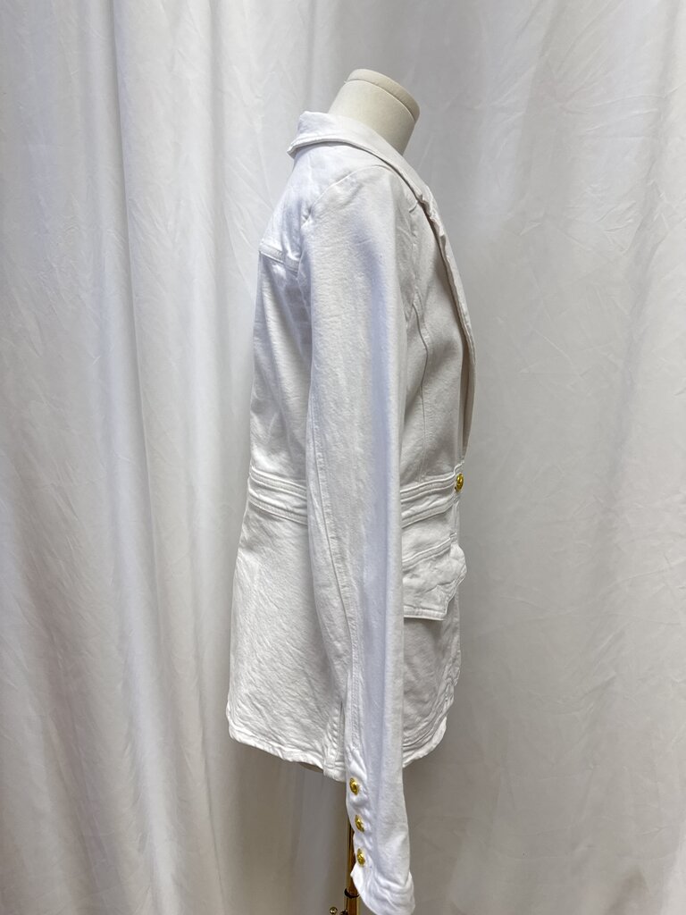 A.L.C. White Denim Blazer