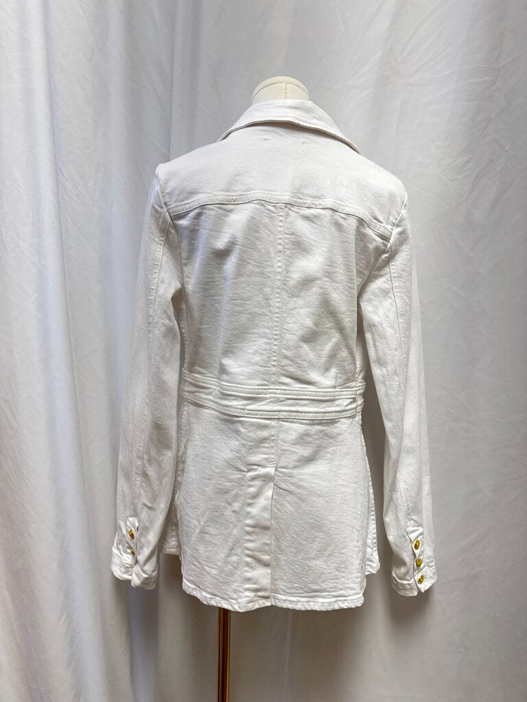 A.L.C. White Denim Blazer