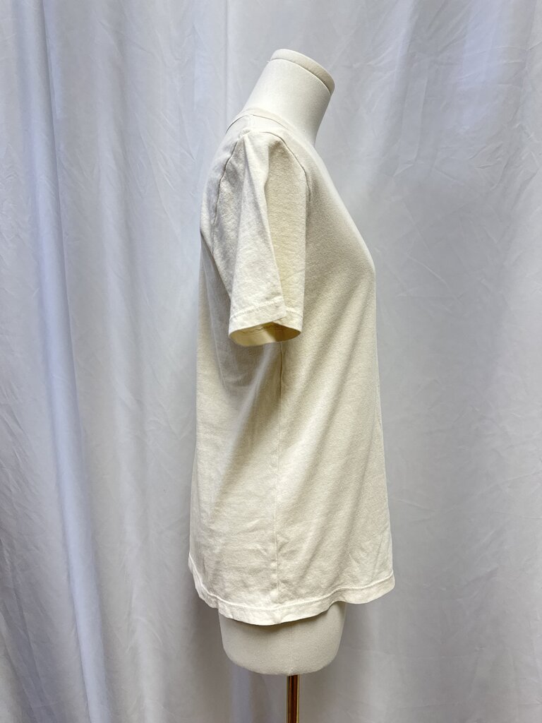 Imogene + Willie Ivory Blue Heart Tee