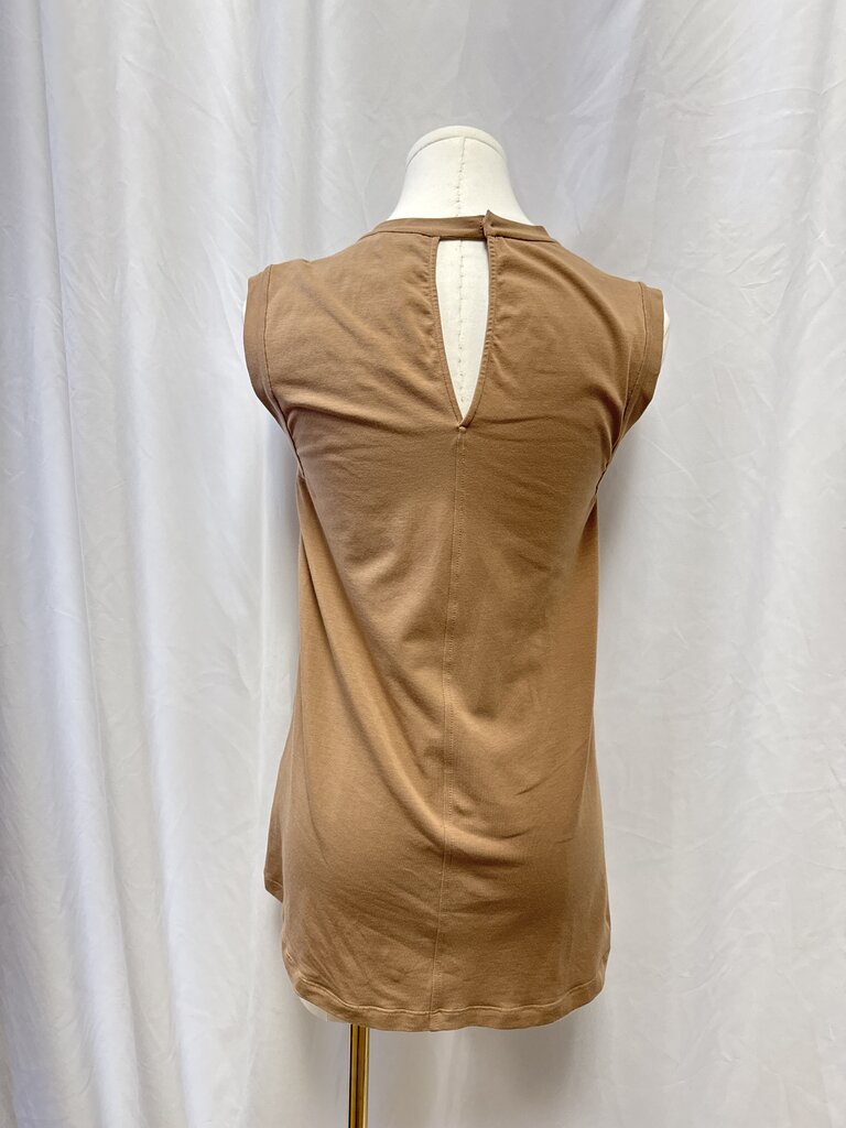 Brunello Cucinelli Brown Embellished Tank