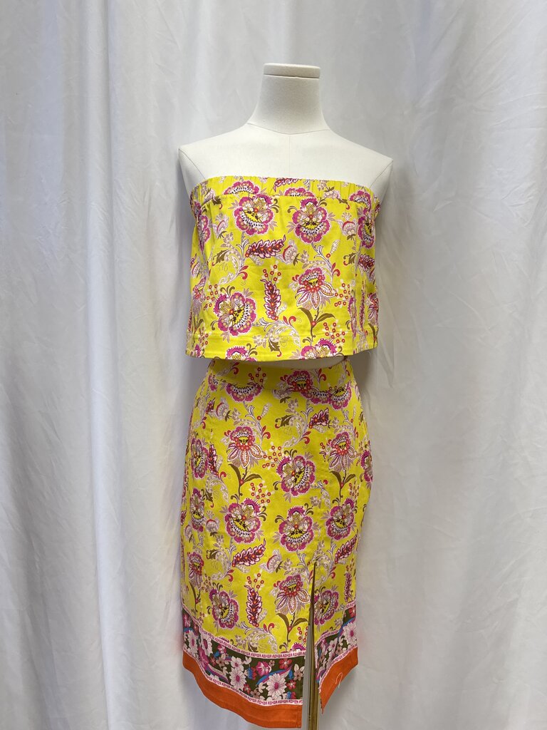 Maeve Yellow Floral Skirt Set