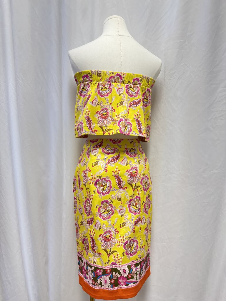 Maeve Yellow Floral Skirt Set
