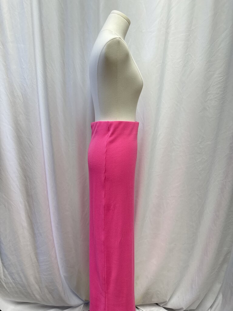 Show Me Your Mumu Pink Ribbed Maxi Skirt
