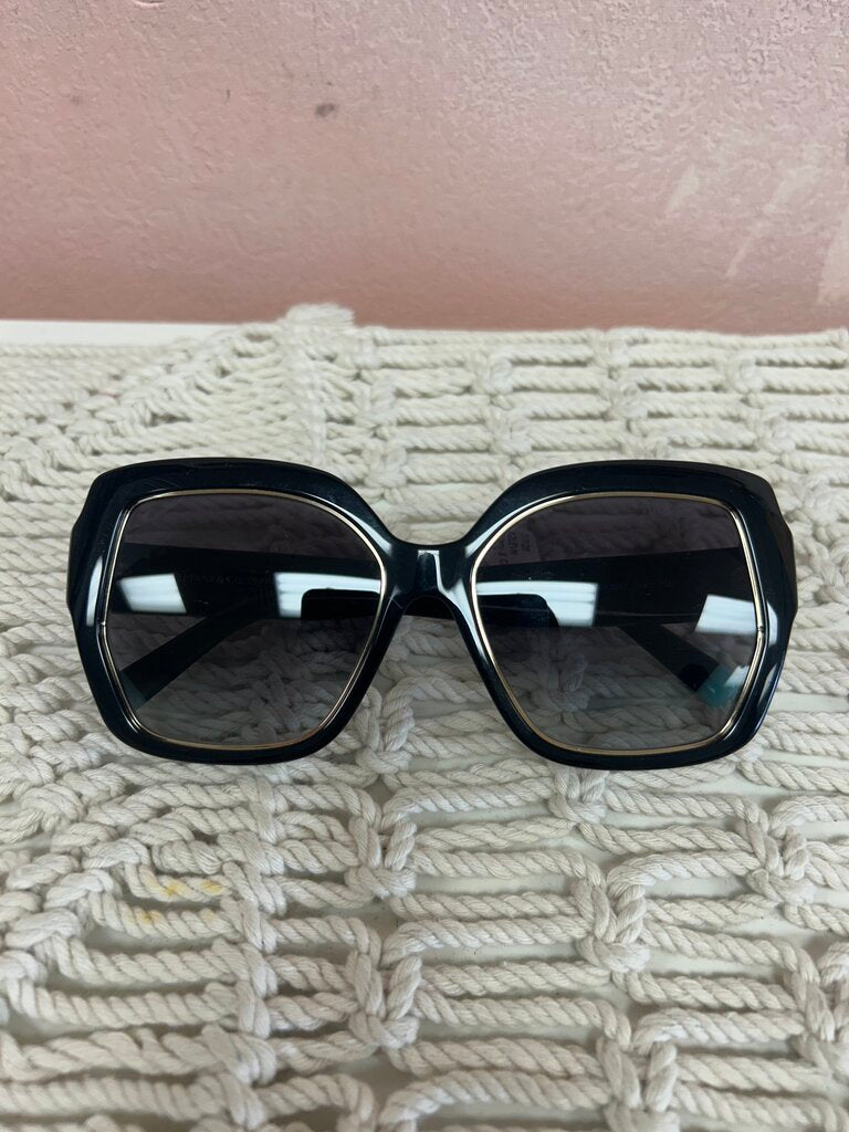 Tiffany & Co Square Frame Gradient Lense Sunglasses w/ Case