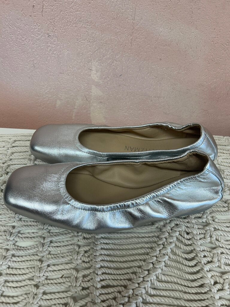 Stuart Weitzman Leather Ballet Flat
