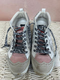 Golden Goose Metallic Cheetah Lace Hi-Top