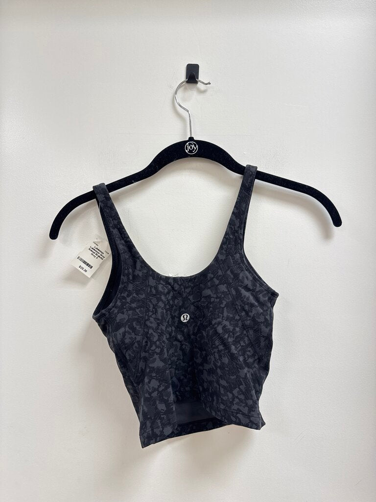 Lululemon Grey Animal Bralette