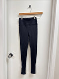 Year of Ours Black Ribbed Legging