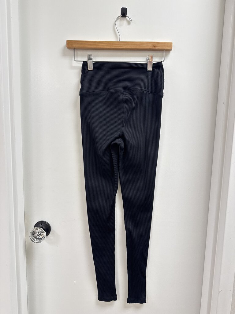Year of Ours Black Ribbed Legging
