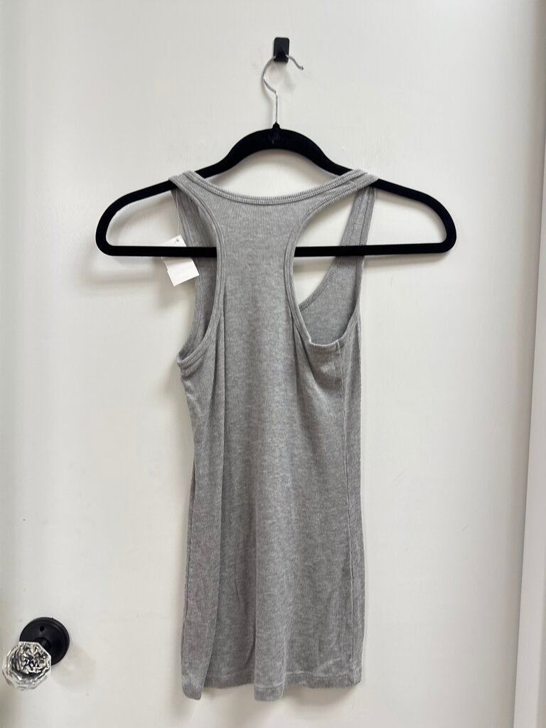 Splits59 Grey Ribbed Tank